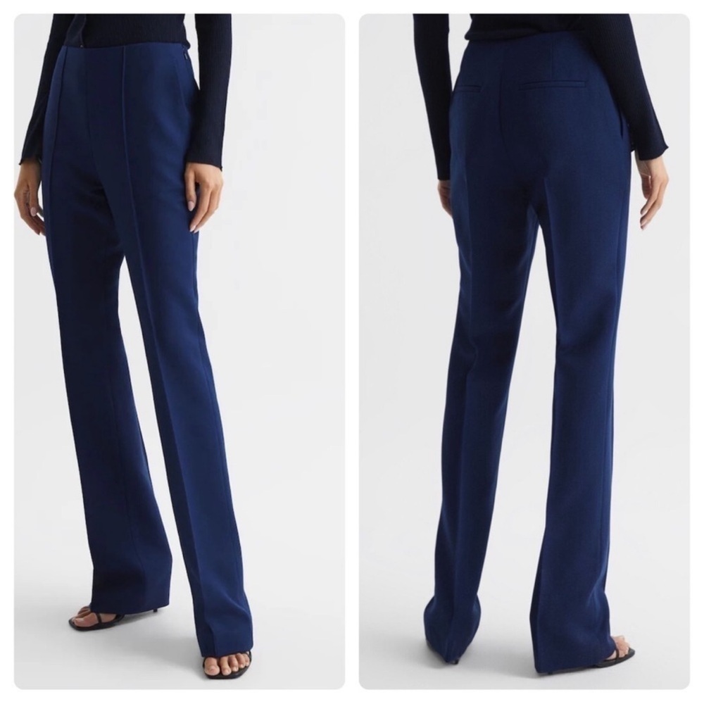 NWT REISS Kali-Slim Flare Trouser - Picture 5 of 14